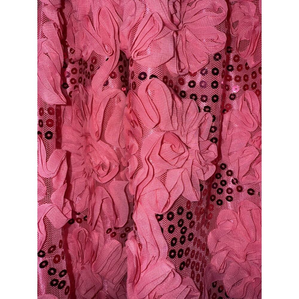 American Princess Dress Girls Size 14 Rosettes Party Formal Tulle ! - Picture 4 of 7